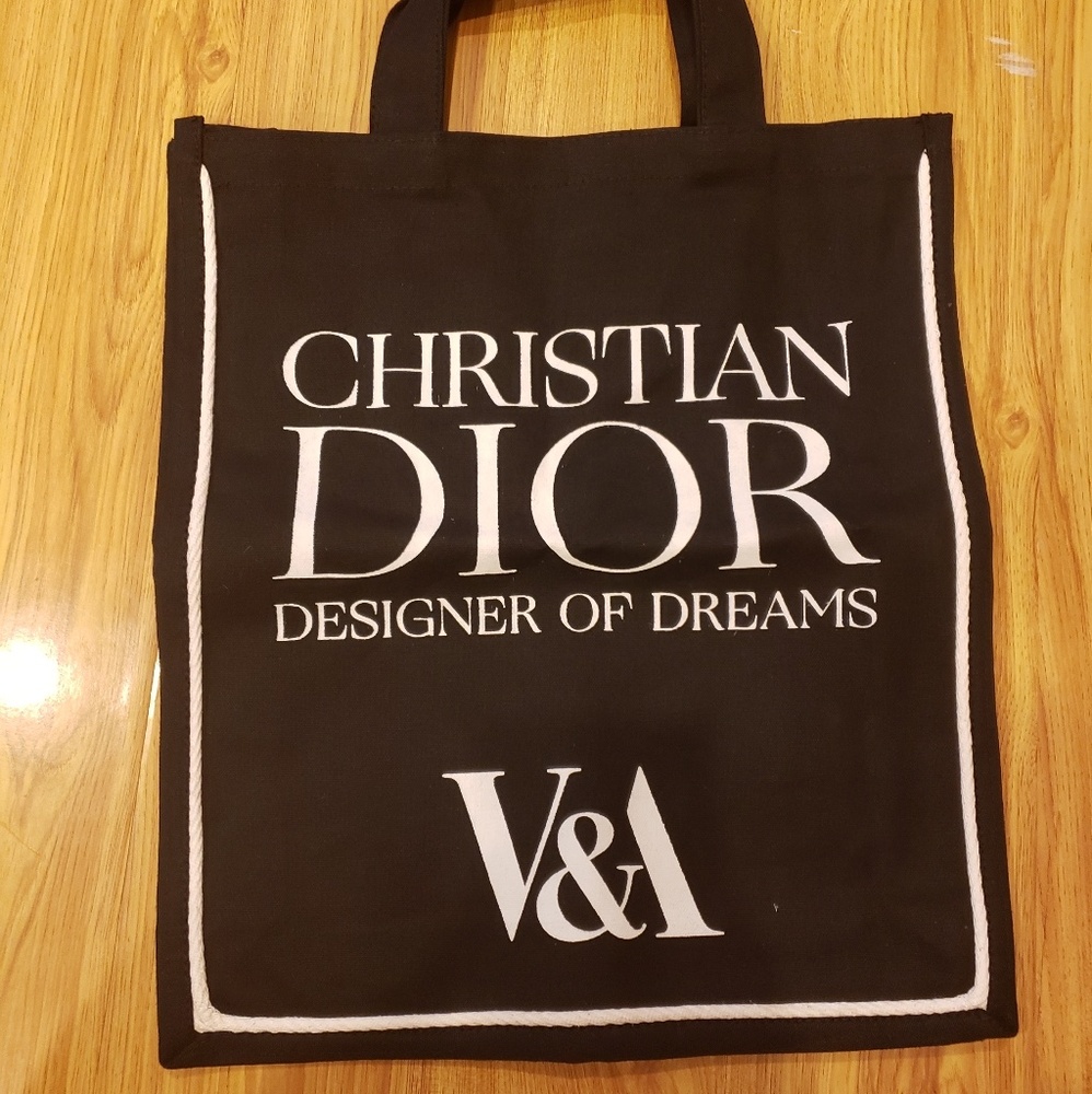 Dior canvas tote